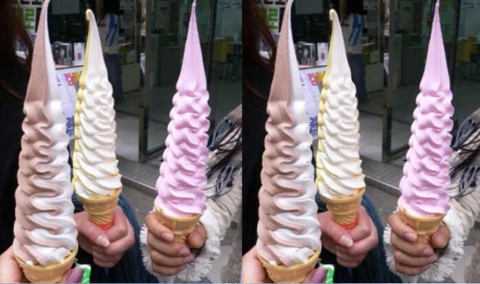超长冰淇淋效果图